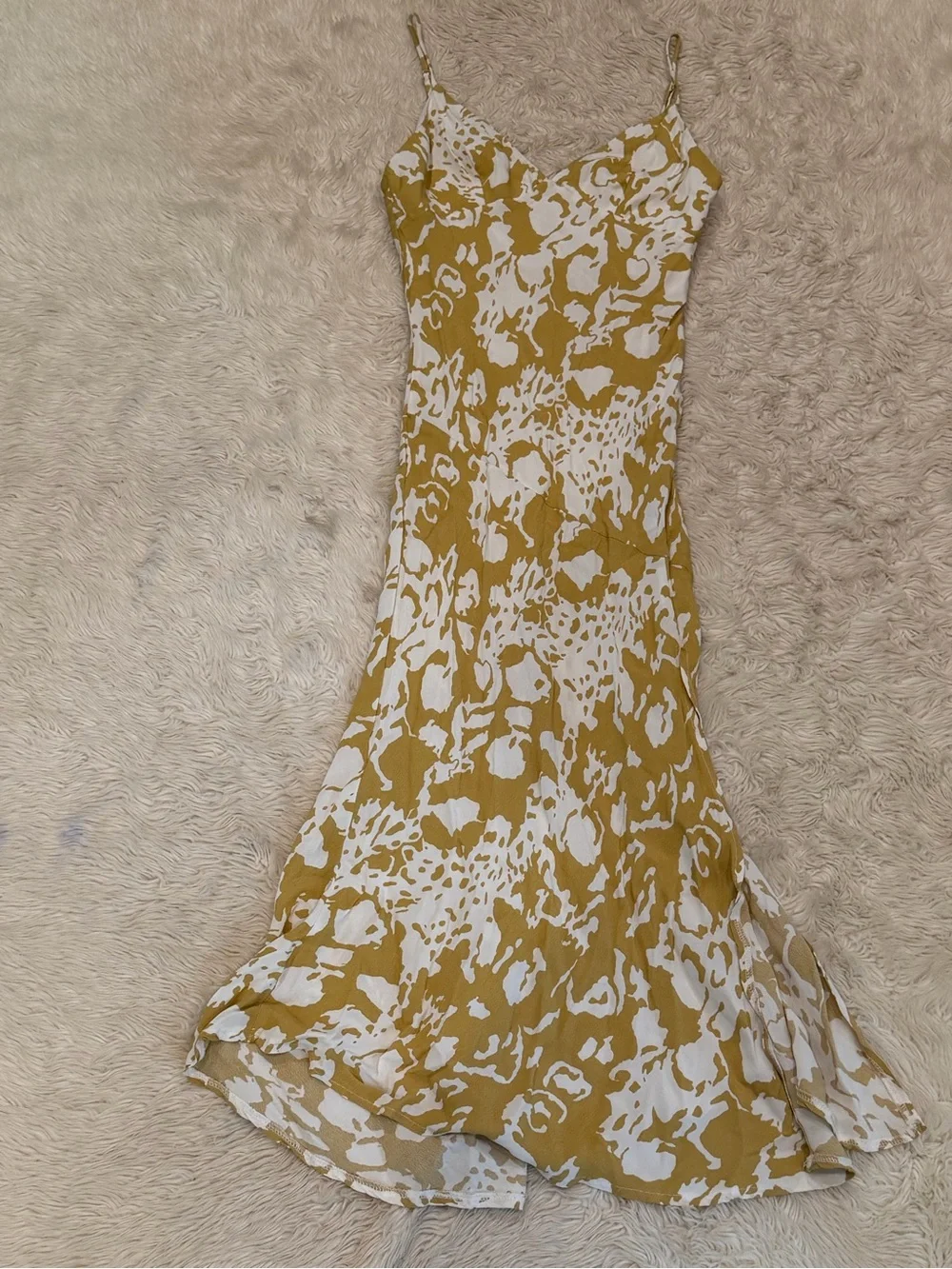Here Comes the Sun Pick and Choose Floral Midi Dress - Size Medium
